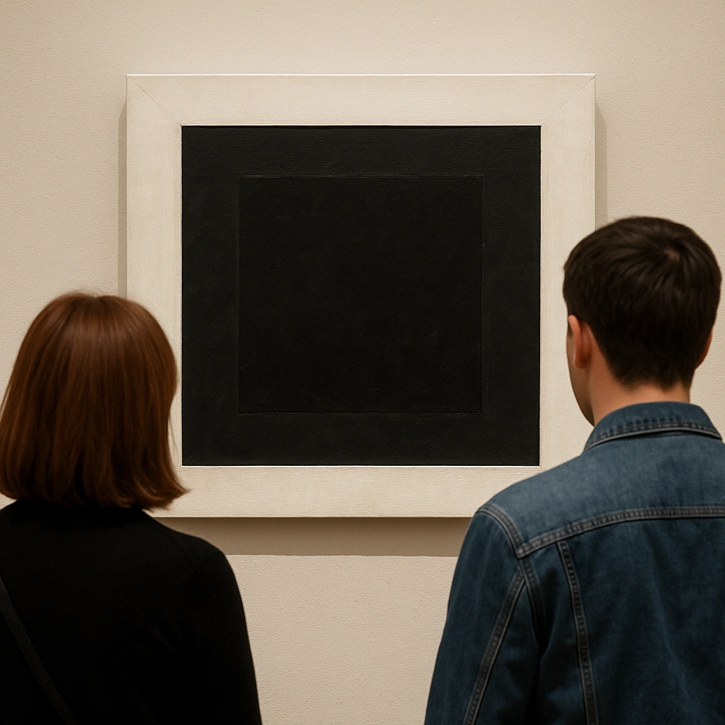 Black Square inspiration — minimalism and perfect form