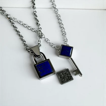 Couple Pendants Key & Lock – Soul Union